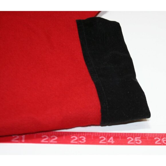 VTG Pendleton Men XL Red Wool Velvet Trim Smoking Tuxedo Jacket Retro Formalwear - Picture 6 of 9